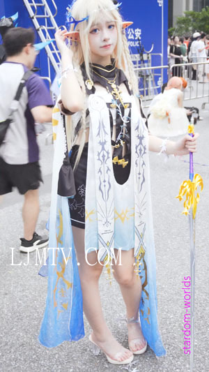 萤火虫漫展鸣潮カルテジア卡提希娅（小卡）cosplay