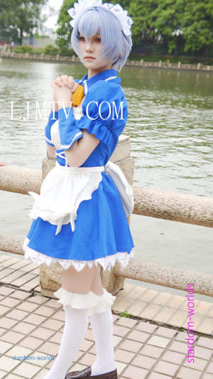绫波レイメイド绫波丽女仆cosplayコスプレ2025五一萤火虫漫展