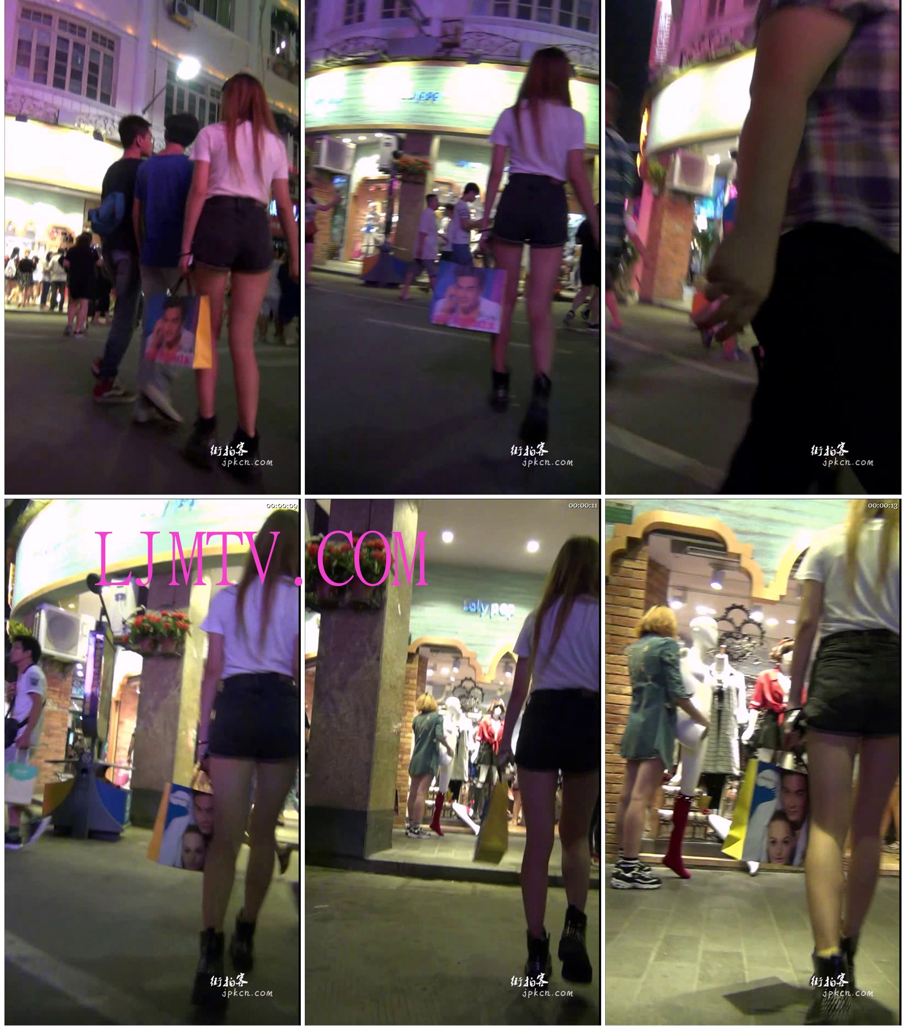 街拍客精选紧身裤热裤全集视频801-900-a00145-1