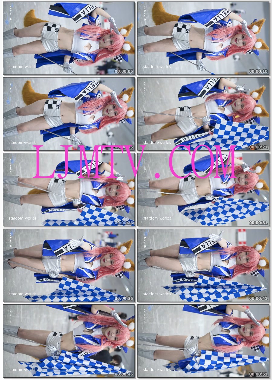 【FateGrandOrder】玉藻の前レースクイーンコスプレ赛车服玉藻前cosplay2020广州漫展