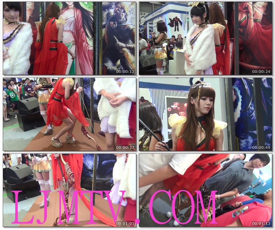 chinajoy漫展2013-2014年高清视频嫩模秀-387