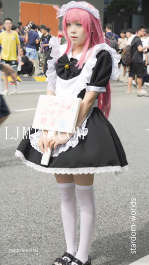 2024萤火虫漫展孤独摇滚后藤独女仆cosplay后藤ひとりコスプレ