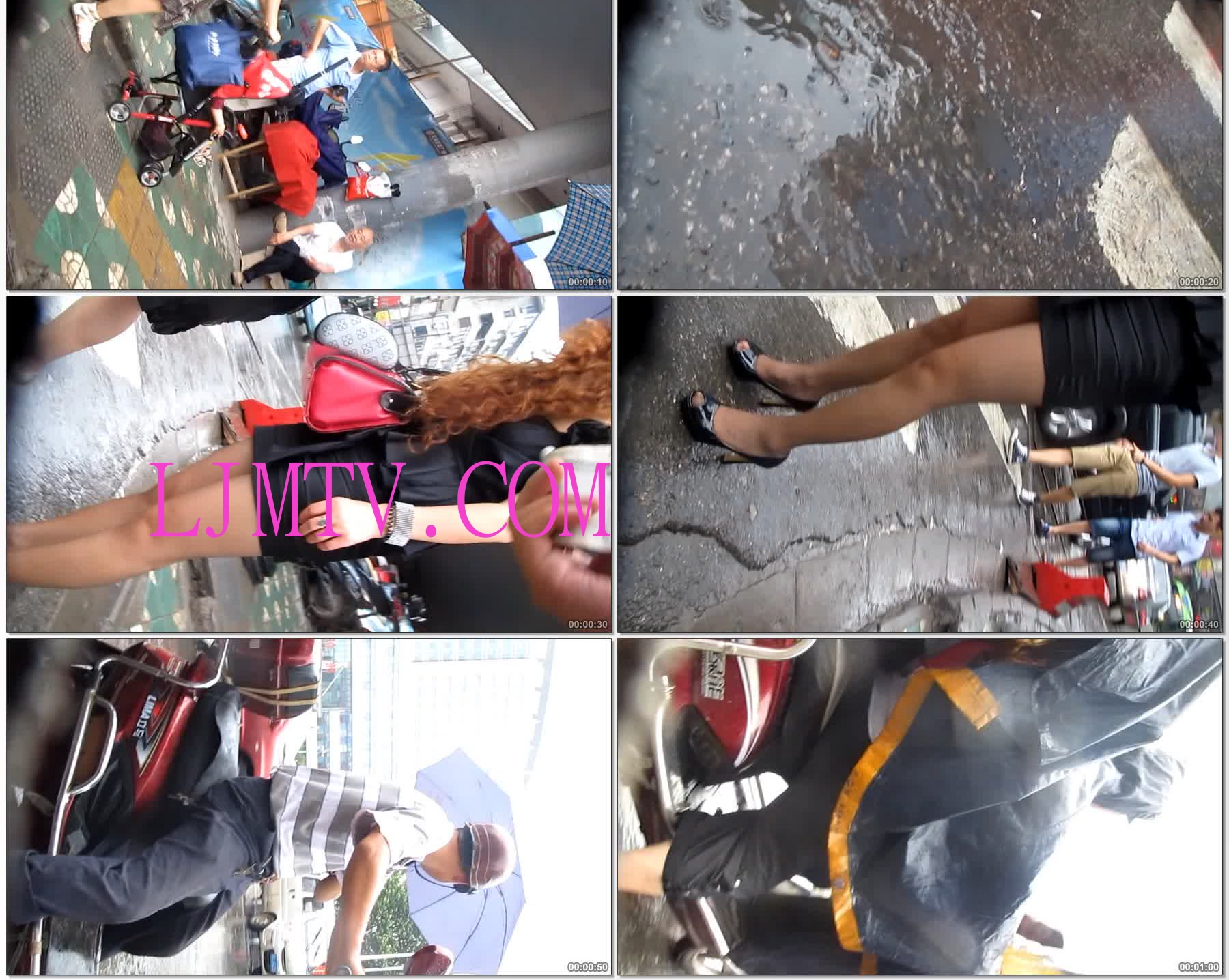 东厂街拍大忽悠买丝袜强袭抄底2013年5月-1(1)