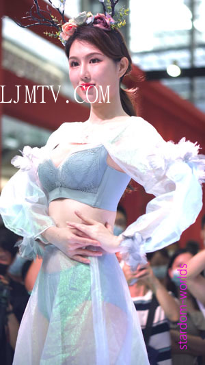 2022深圳内衣展唯美内衣秀性感女模秀场3Show下着モデル