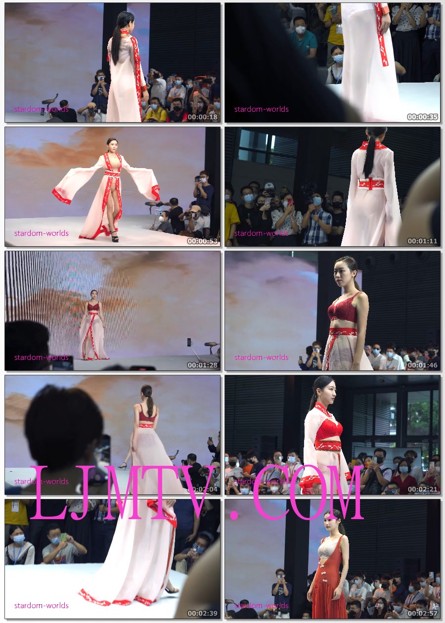 2022深圳内衣展盐步内衣秀性感美女模特时尚秀场2下着モデルModelShow