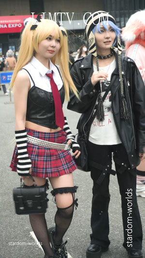 2023萤火虫漫展弥海砂朋克少女cosplayコスプレ