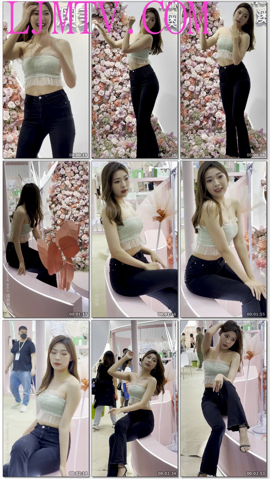 2023深圳SIUF内衣展澳美娇内衣熟女款裹胸长裤展示-1
