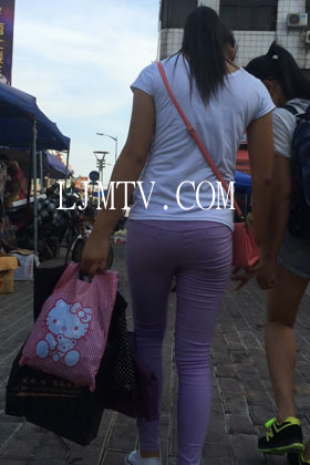 小龙大师精品街拍系列合集-打底裤夹好紧