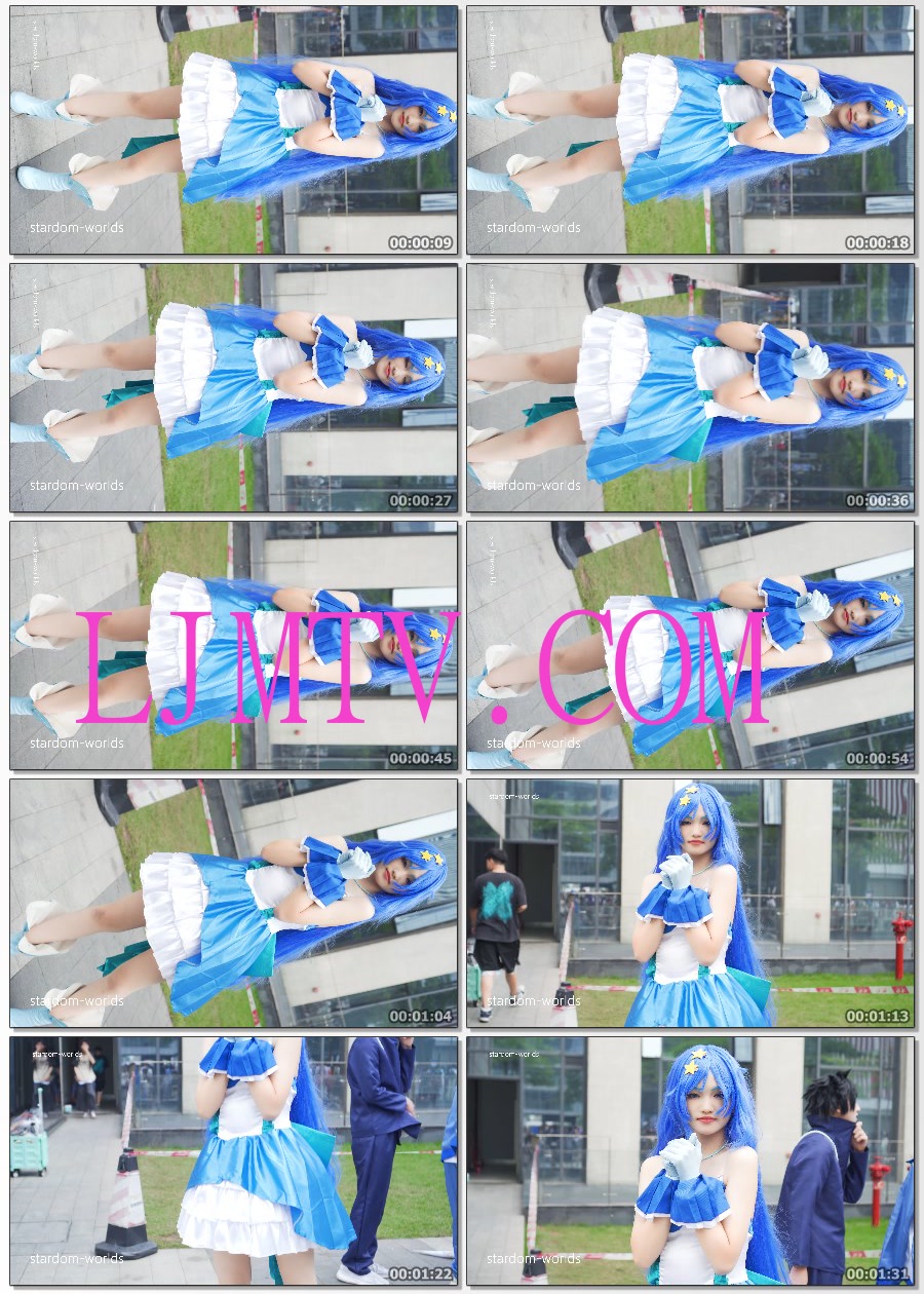 2024广州萤火虫漫展真珠美人鱼宝生波音cosplayぴちぴちピッチコスプレ