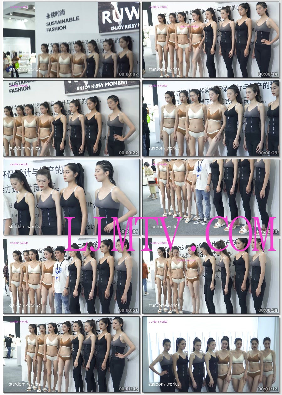 2023深圳内衣展利宝莱性感美女模特内衣秀场ModelShow下着モデル