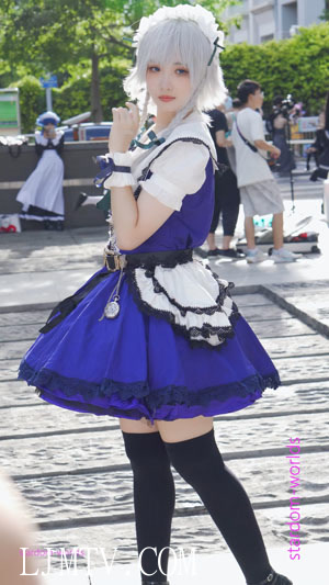 【东方】十六夜咲夜コスプレcosplay2024萤火虫漫展