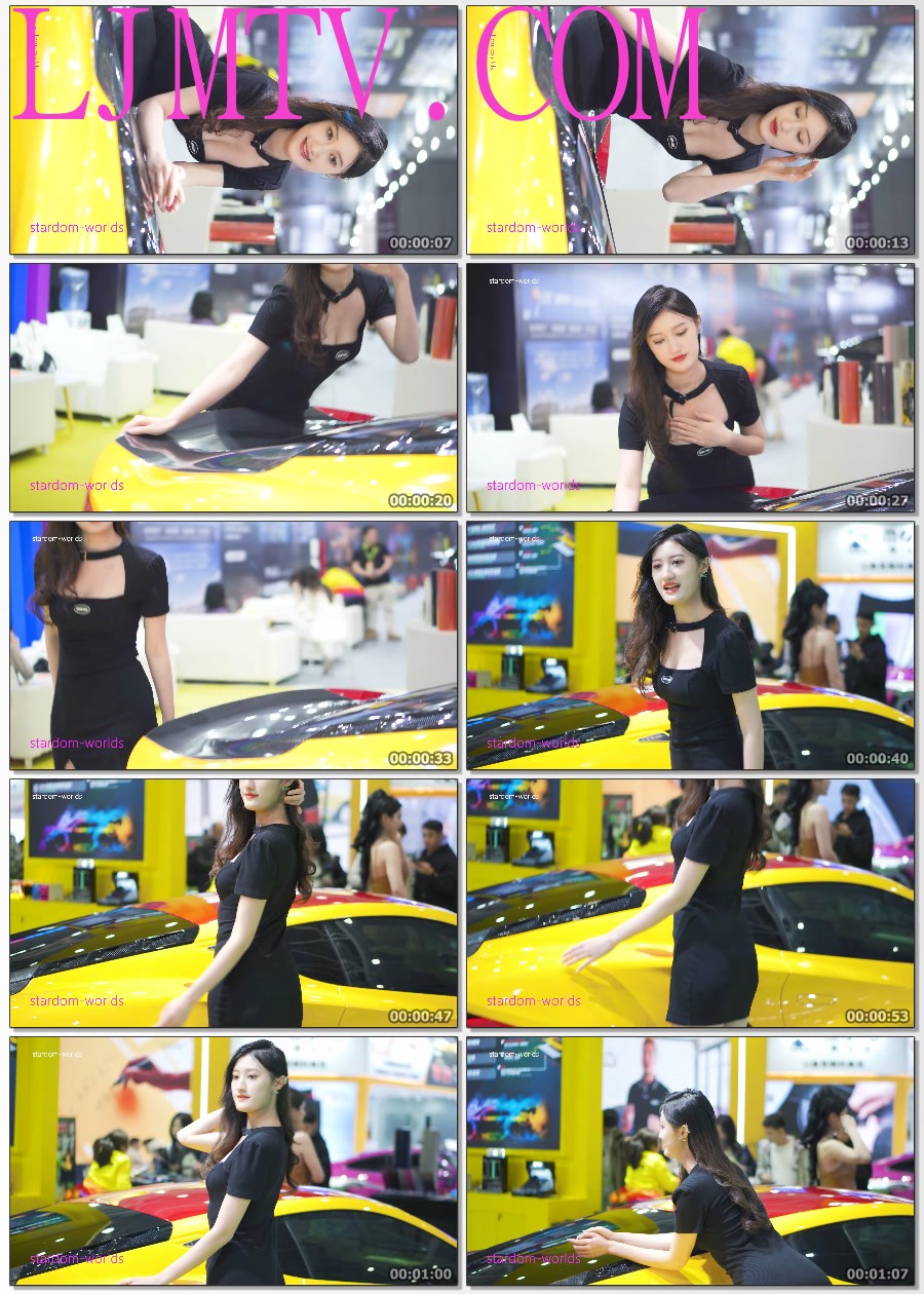 2024深圳改装车展AutoShowRacingModel美女车模车展模特-17