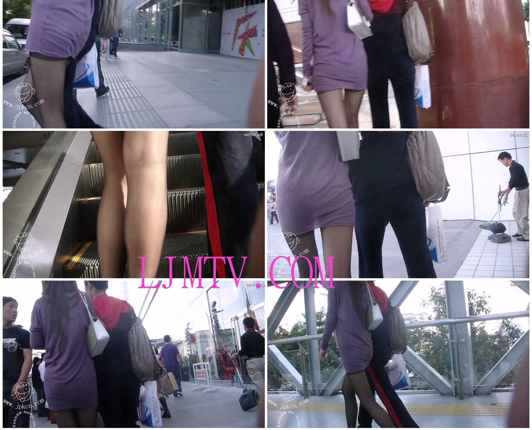 街拍客视频珍藏版丝袜美女专辑-黑丝袜MM