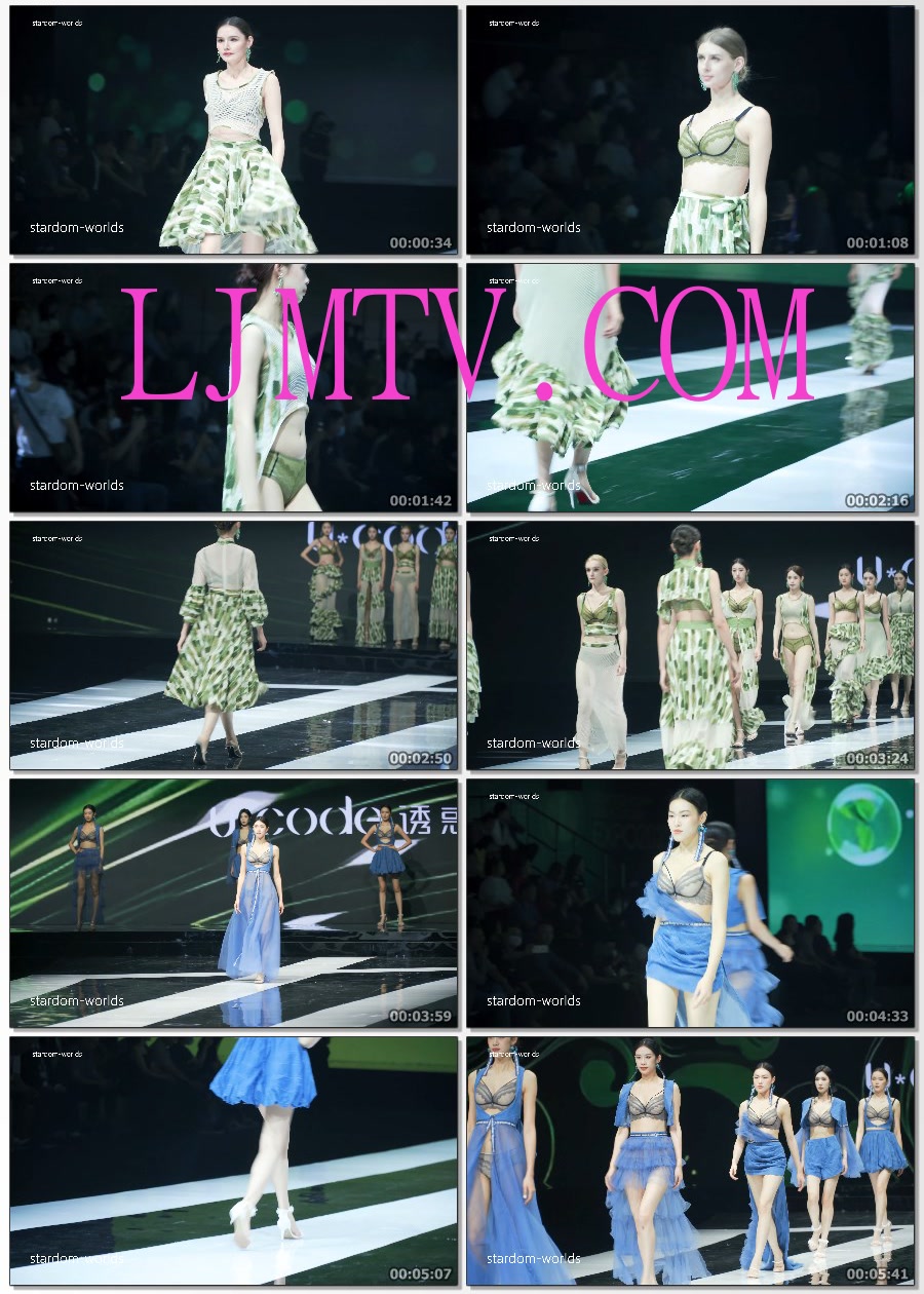 2023广州内衣展诱惑密码性感美女模特时尚内衣秀下着ModelShow