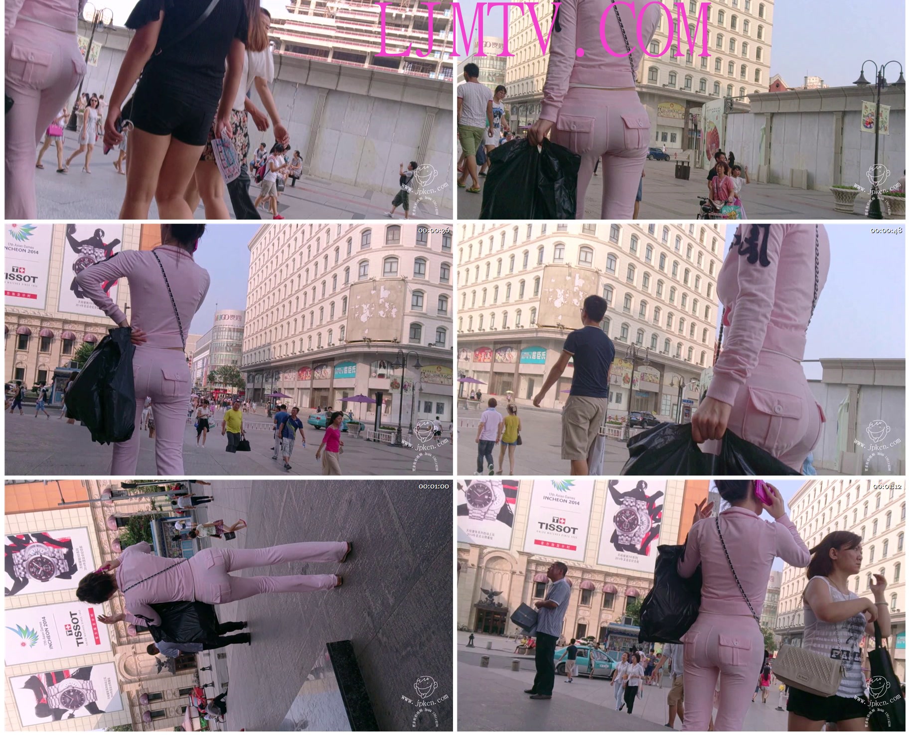 黑骑士大师街拍视频布裤系列-a00586