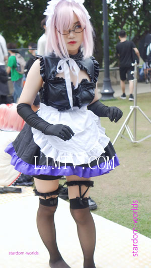 2024广州萤火虫漫展玛修女仆マシュキリエライトコスプレ