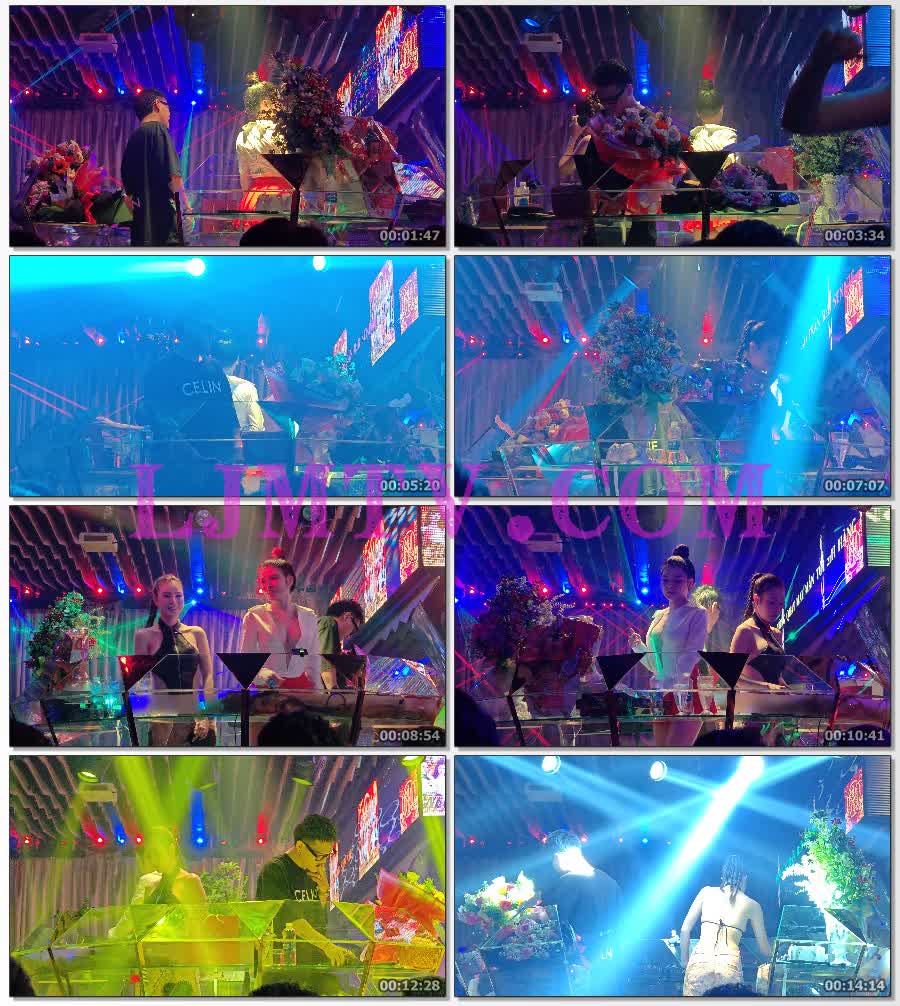 丸子头露沟的白嫩小妹白色皮衣红色漆皮超短裙女dj-4K视频