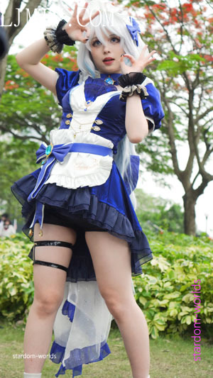 2024萤火虫漫展原神女仆芙宁娜Cosplayコスプレ