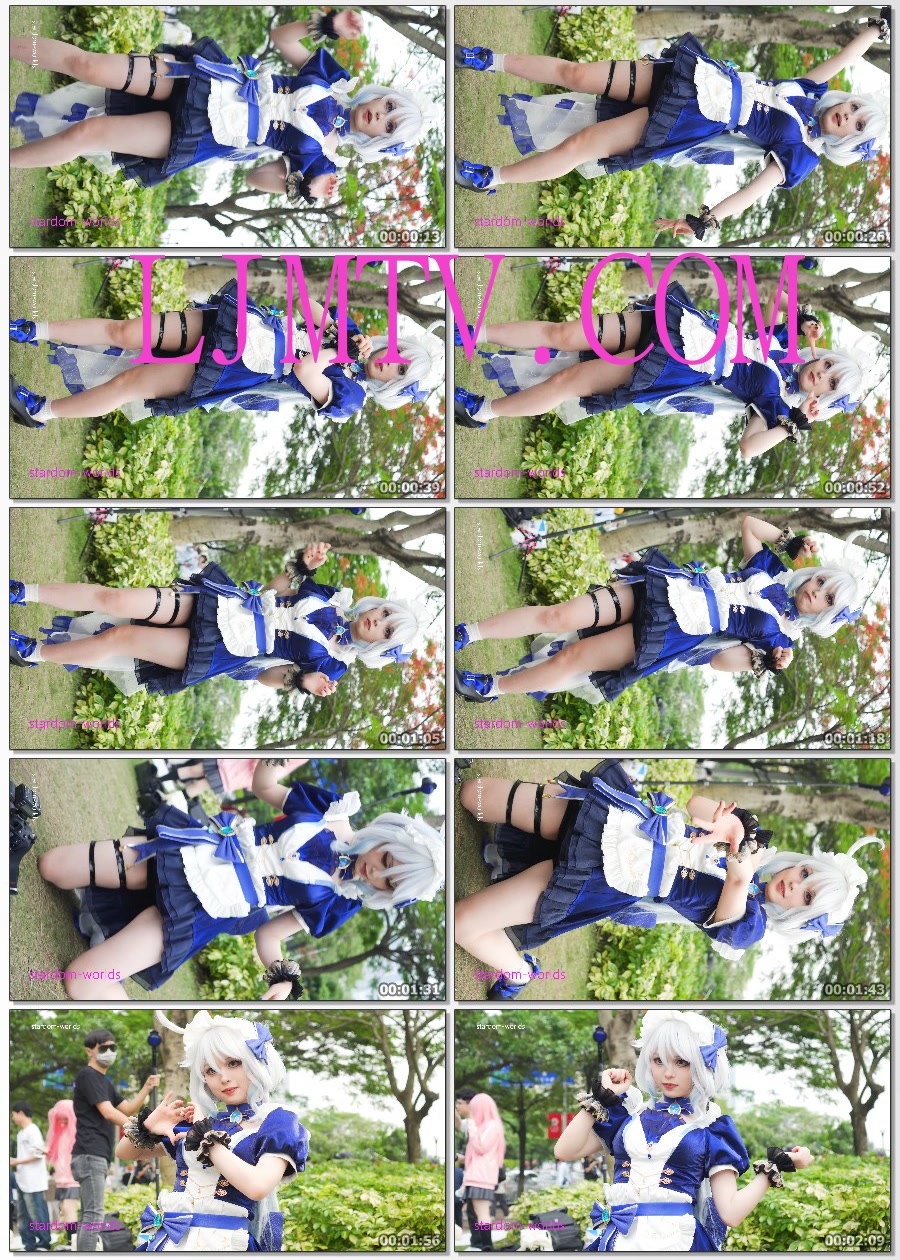 2024萤火虫漫展原神女仆芙宁娜Cosplayコスプレ