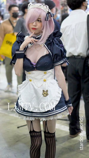 【FGO】マシュメイド玛修女仆cosplayコスプレ2021广州CICF漫展