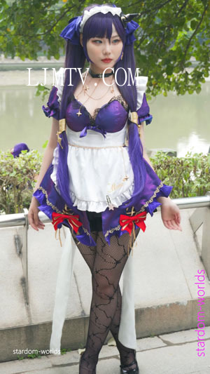 原神モナコスプレ莫娜女仆Cosplay2024元旦萤火虫漫展