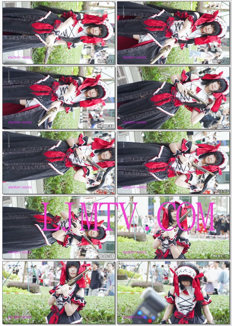时崎狂三cosplayコスプレ约会大作战2025广州CICF漫展