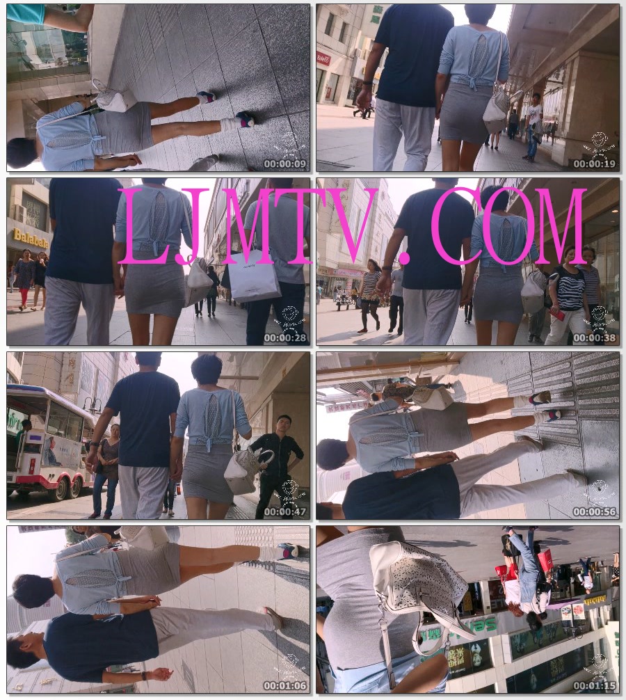 黑骑士大师街拍视频短裙系列-a00174-1