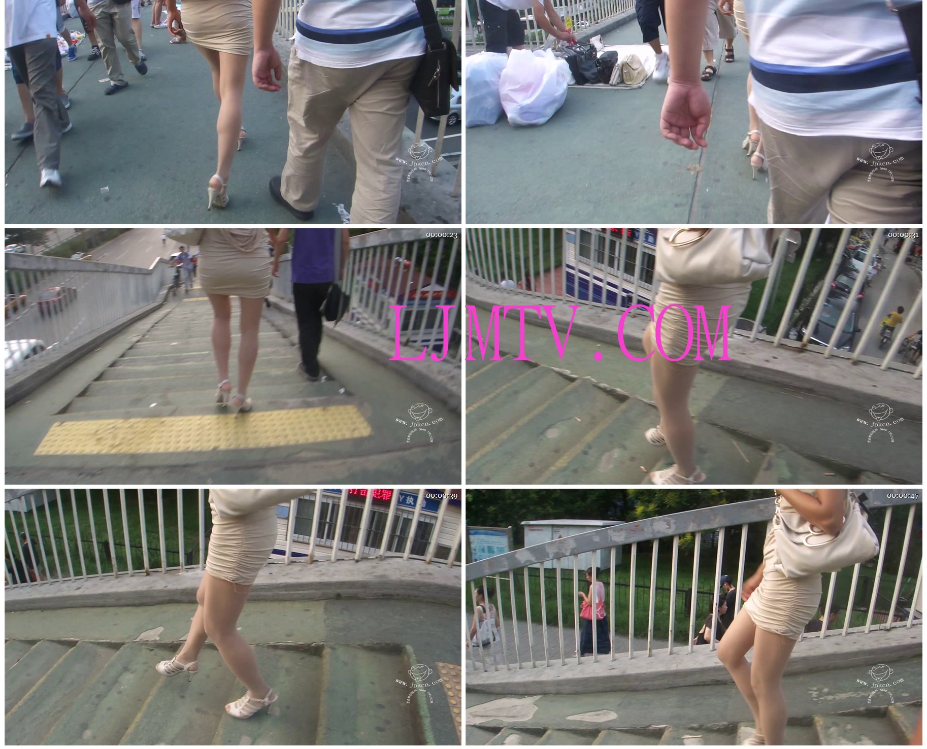 街拍客极品街拍视频JPP1-JPP217-街拍视频之街拍美腿213集