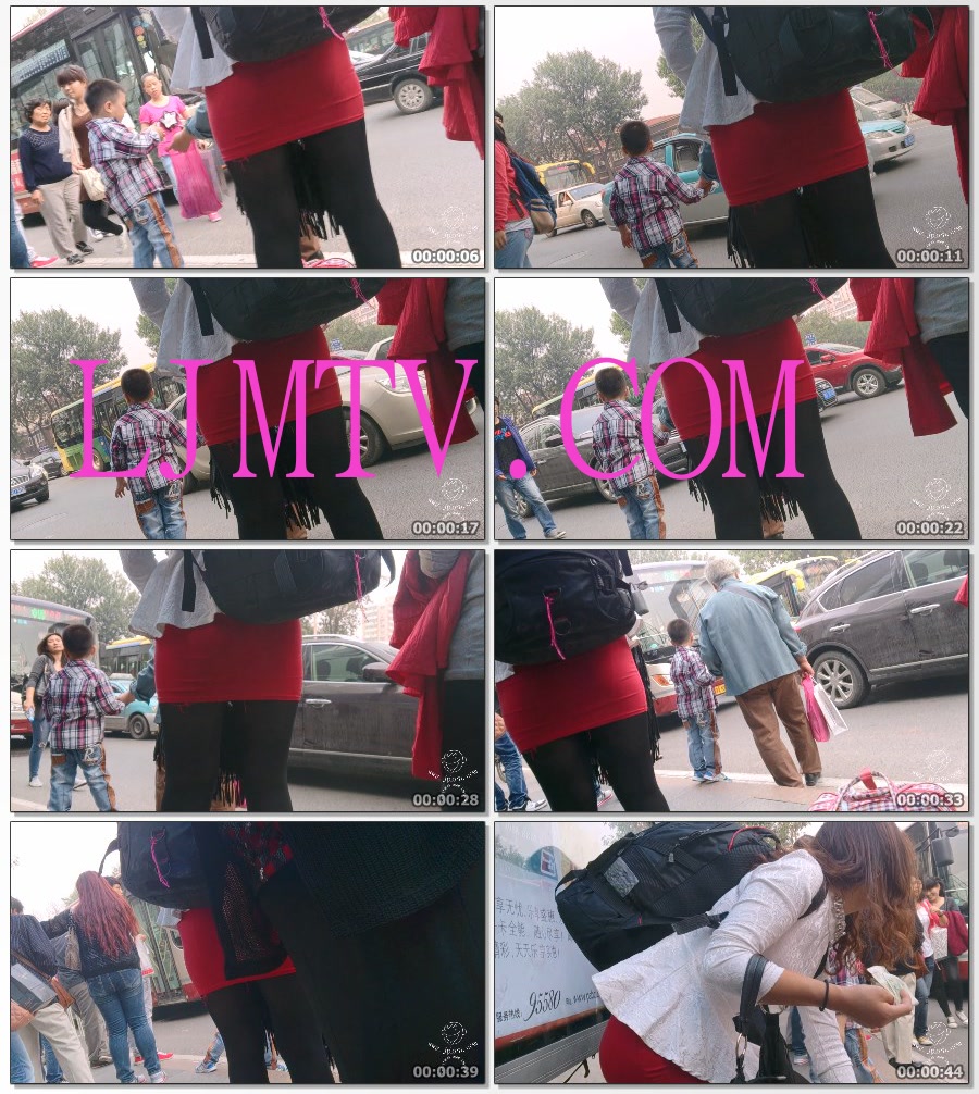 黑骑士大师街拍视频短裙系列-a00205