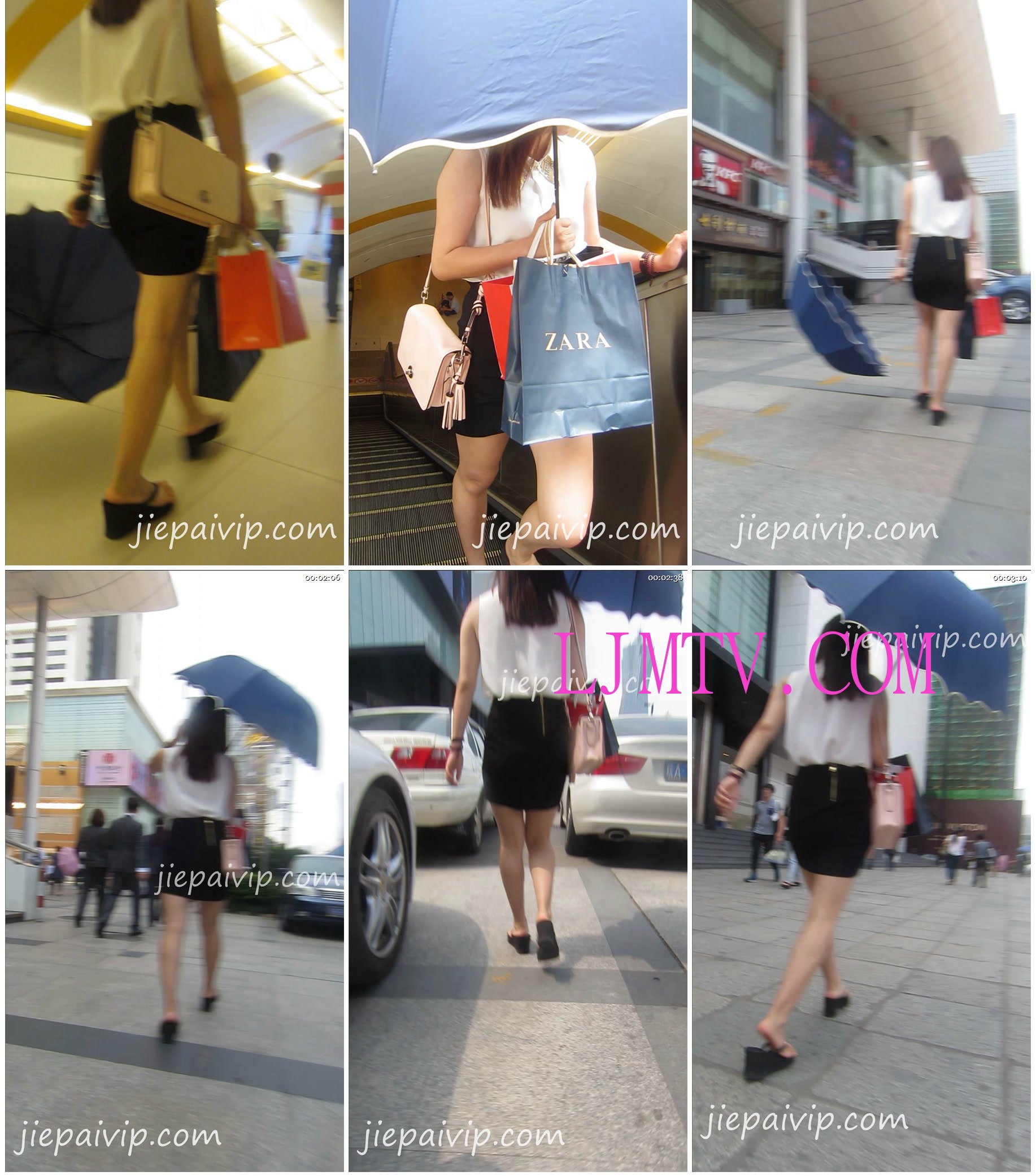 街拍大神刺客街拍视频合集-30065