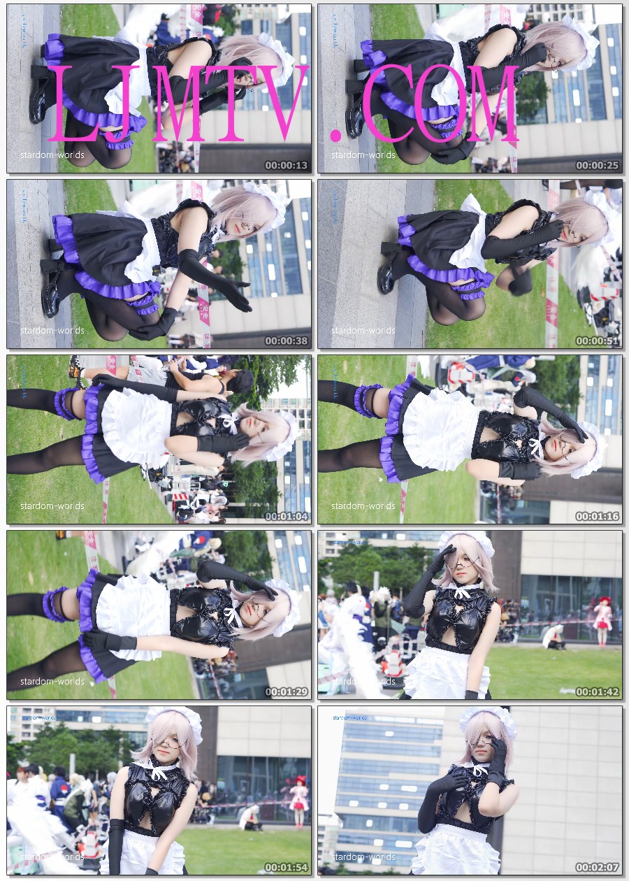 2024萤火虫漫展玛修女仆マシュキリエライトメイドcosplayコスプレ