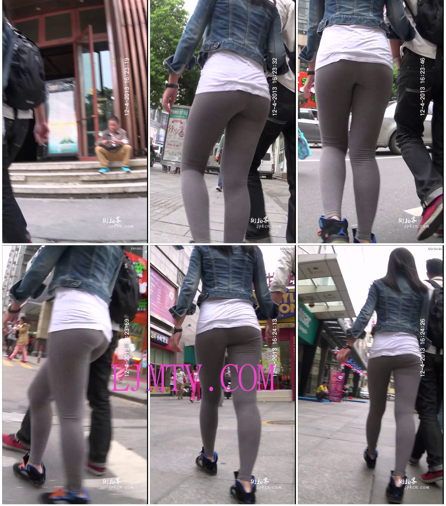 街拍客精选紧身裤热裤全集视频001-200-jx0102