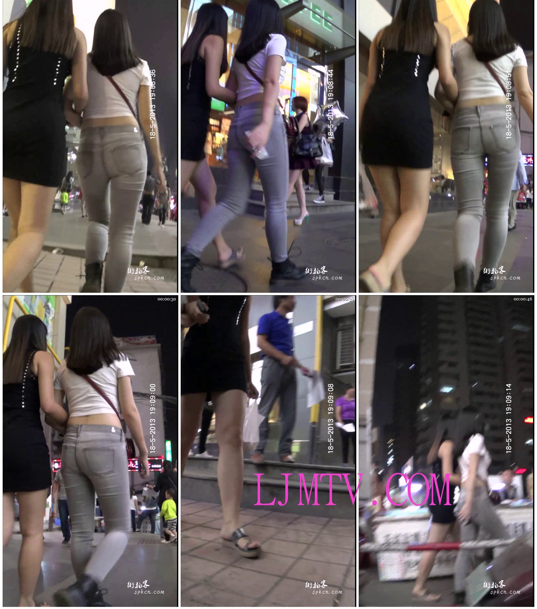 街拍客精选紧身裤热裤全集视频901-1000-a00033 1 (2)