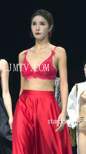 2023广州内衣展梧桐花开性感美女模特内衣秀Show下着モデル