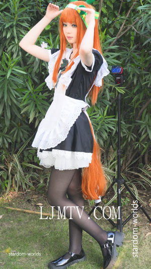 ウマ娘メイドプリティーダービー赛马娘女仆无声铃鹿cosplayコスプレ2023广州漫展CICF
