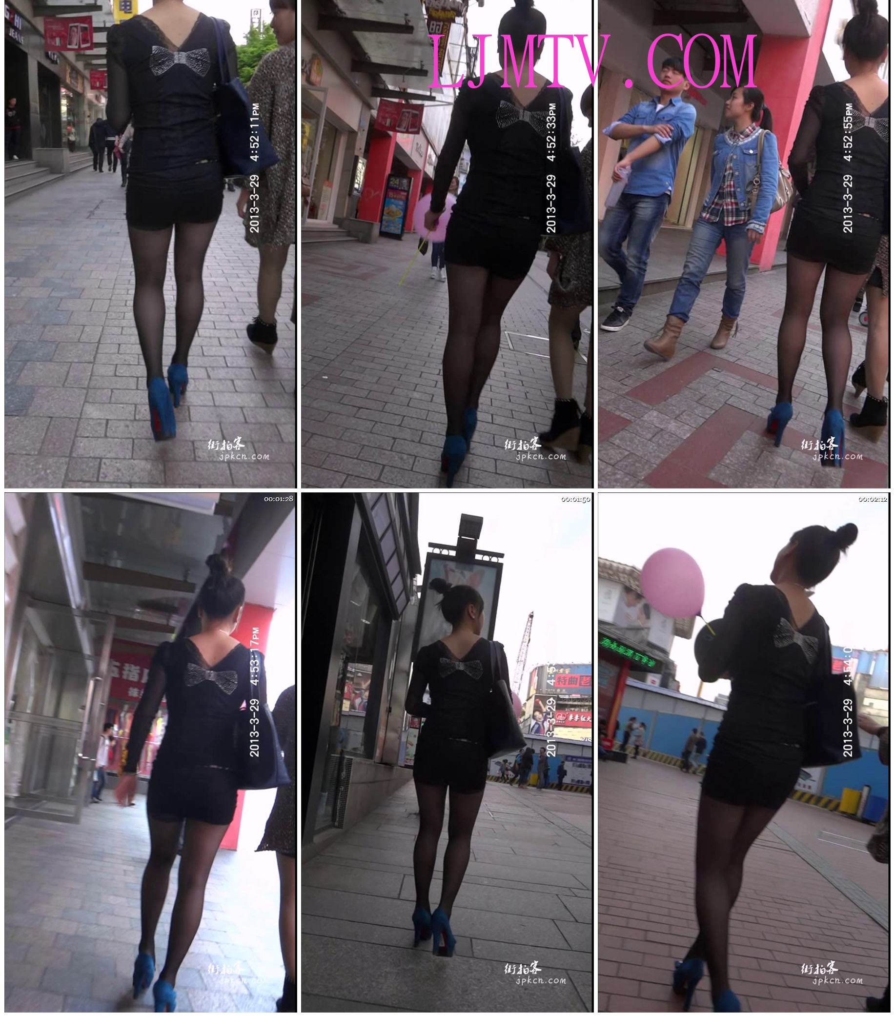 街拍客精选紧身裤热裤全集视频301-400-a00008 1 (1)