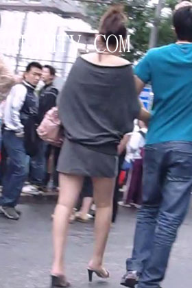 街拍客视频珍藏版超短裙专辑-1