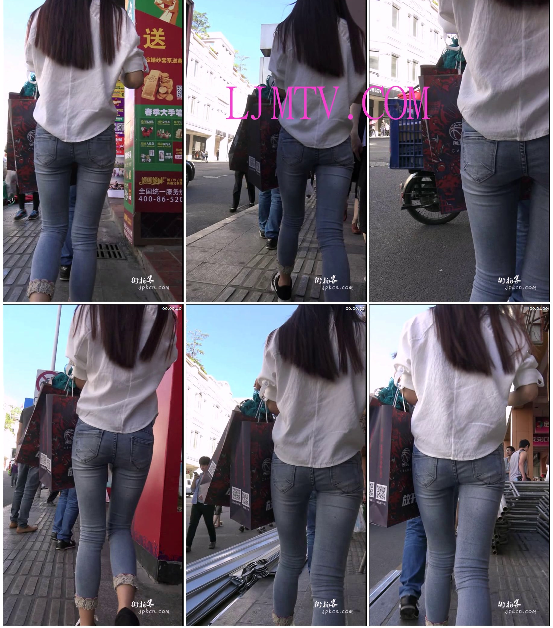 街拍客精选紧身裤热裤全集视频1001-1100-a00455