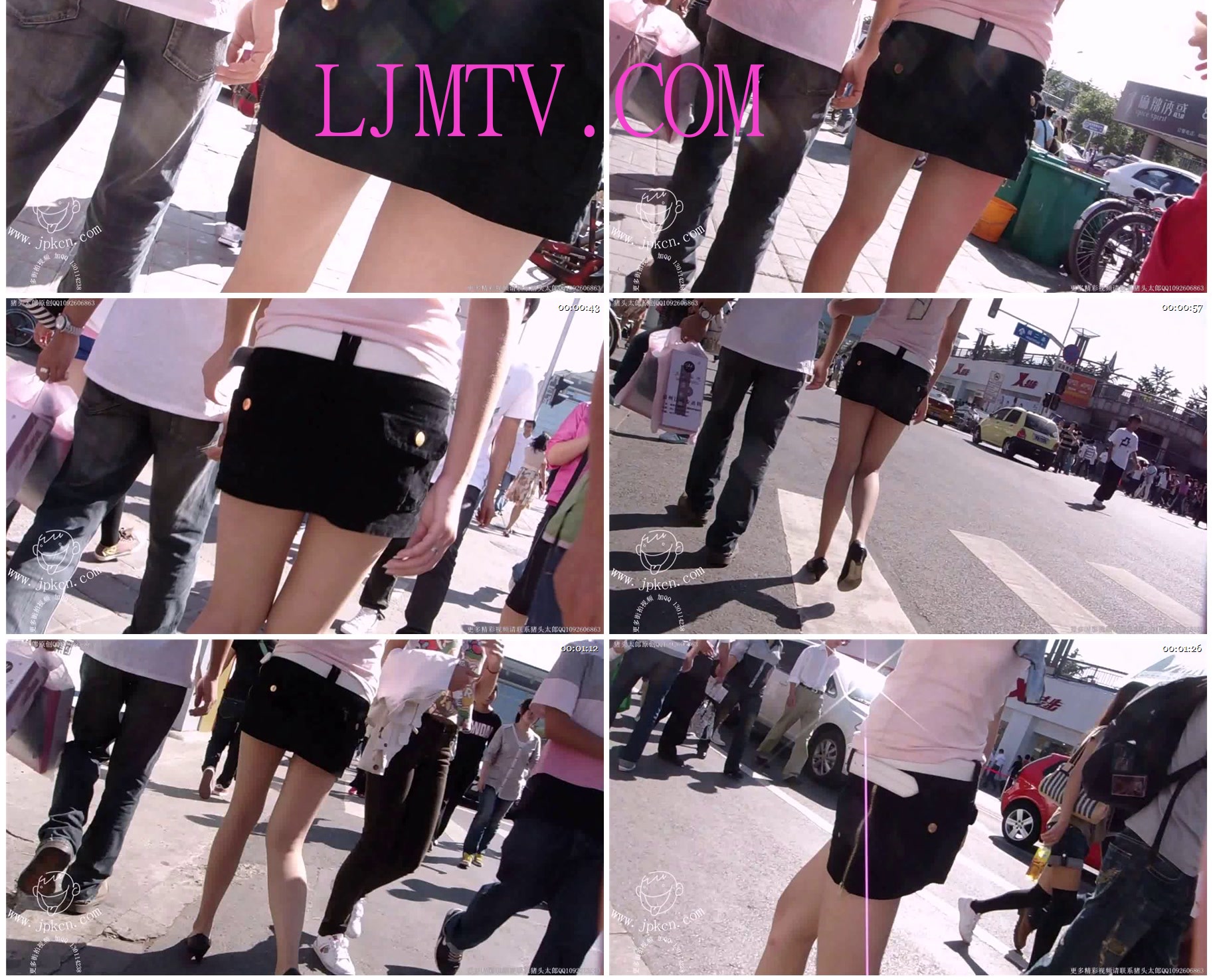 街拍客视频珍藏版丝袜美女专辑-S8连女人都会看的极品柔丝大美女