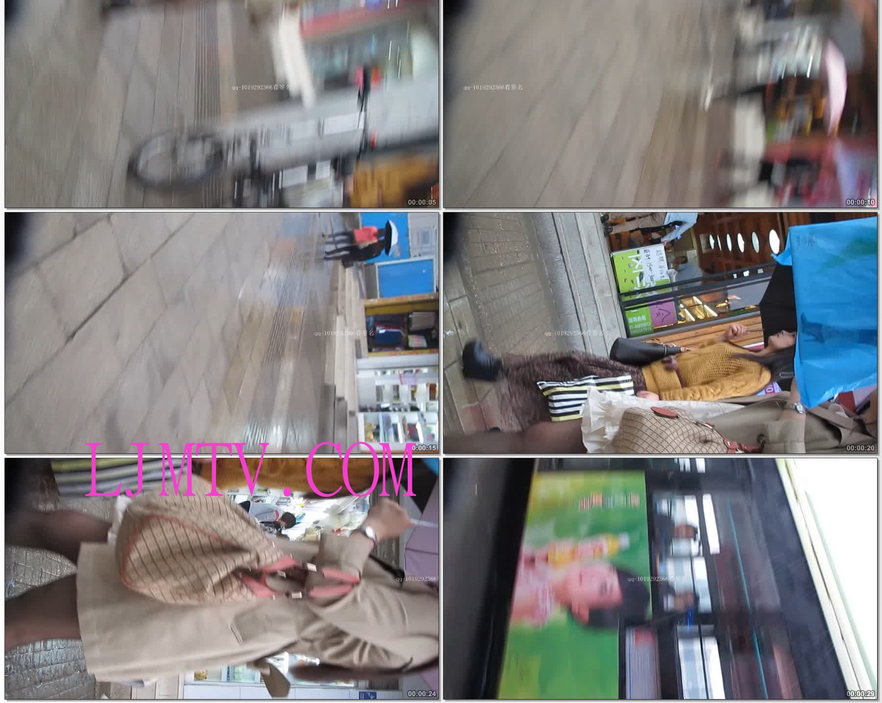 大忽悠街拍4.10更新-清纯黑丝小美女雨中打伞和同伴聊天走过去搭讪4.11.34.11-3 (1)
