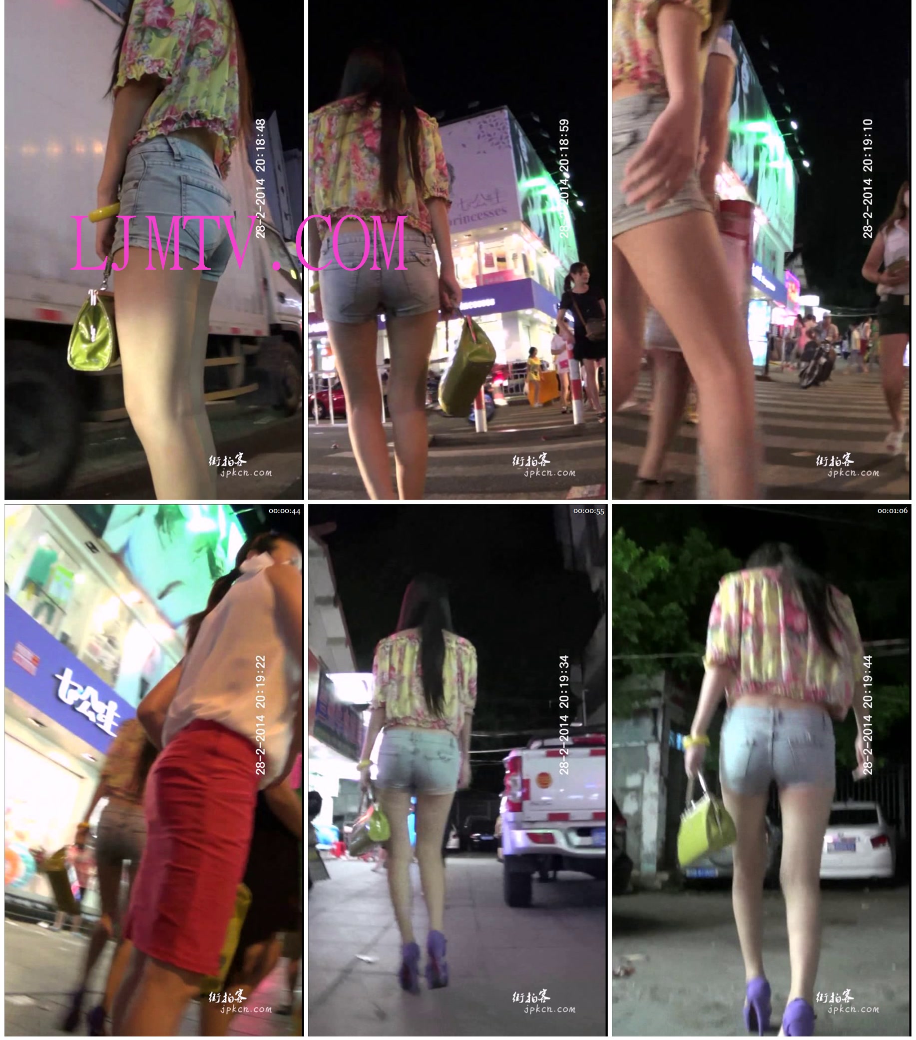 街拍客精选紧身裤热裤全集视频001-200-jx0027
