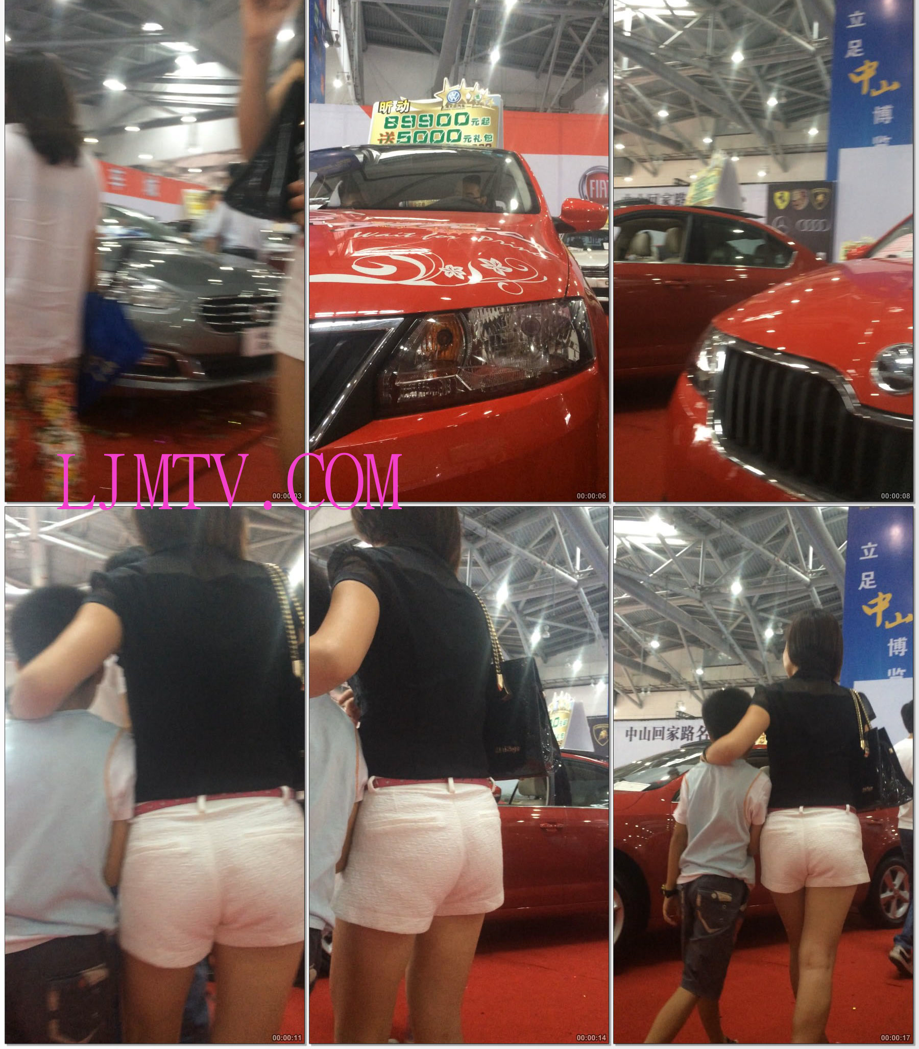 小龙大师精品街拍系列合集-圆臀白紧热裤少妇-05