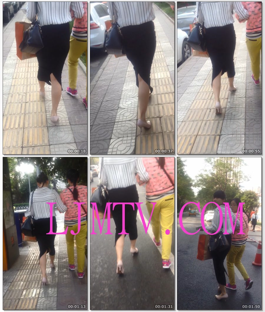 街拍大师超级白嫩玉足高清拍摄高跟丝袜-008(11)