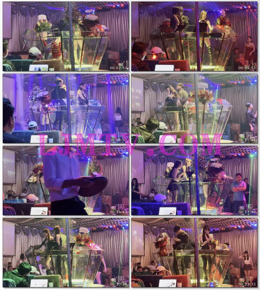 稚嫩红唇小妹红色绑带款式夜店演出服过膝黑色长筒靴骚舞-4K视频