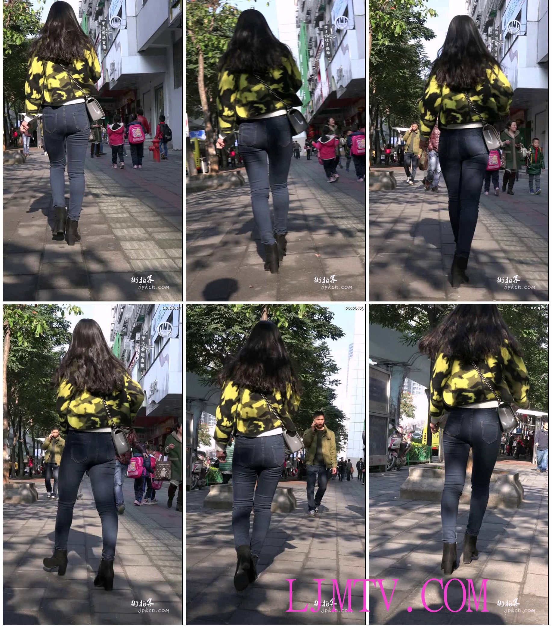 街拍客精选紧身裤热裤全集视频1001-1100-a00088-1