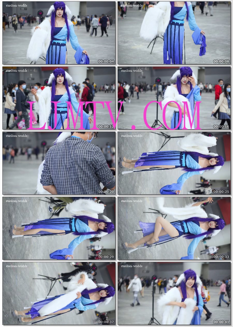 广州漫展狐妖小红娘涂山雅雅cosplay小姐姐欣赏コスプレコミケ