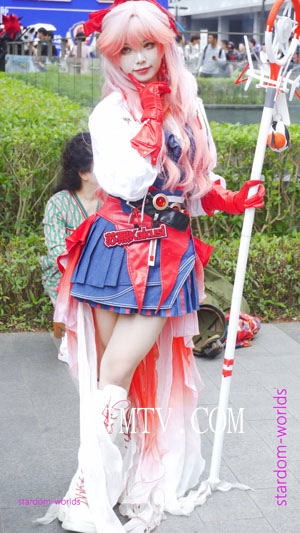 2026萤火虫漫展アークナイツハルカコスプレ明日方舟羽生萌萌香Cosplay苏熙