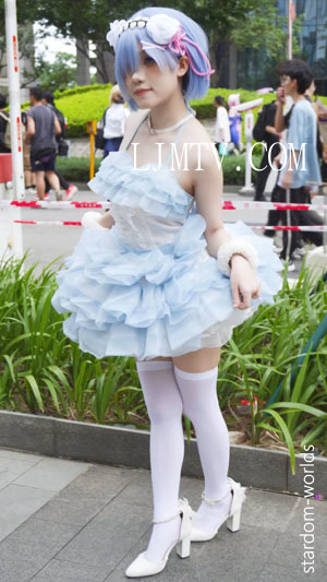 可爱美少女天使雷姆レムコスプレCosplay2025萤火虫漫展