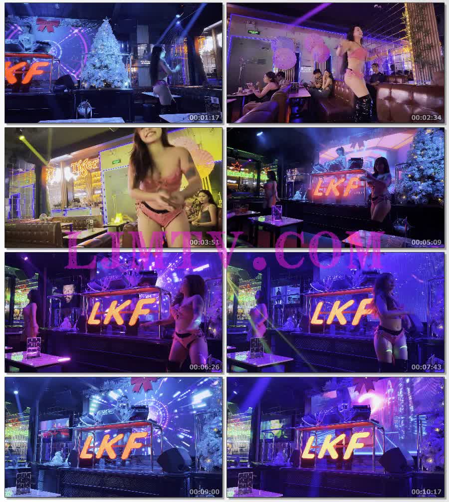 粉红裹胸比基尼的半老徐娘熟女黑皮靴卡座热舞-4K视频