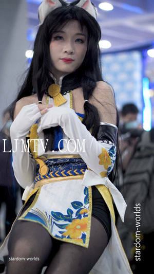 2021广州CICF漫展永劫无间土御门胡桃コスプレcosplay